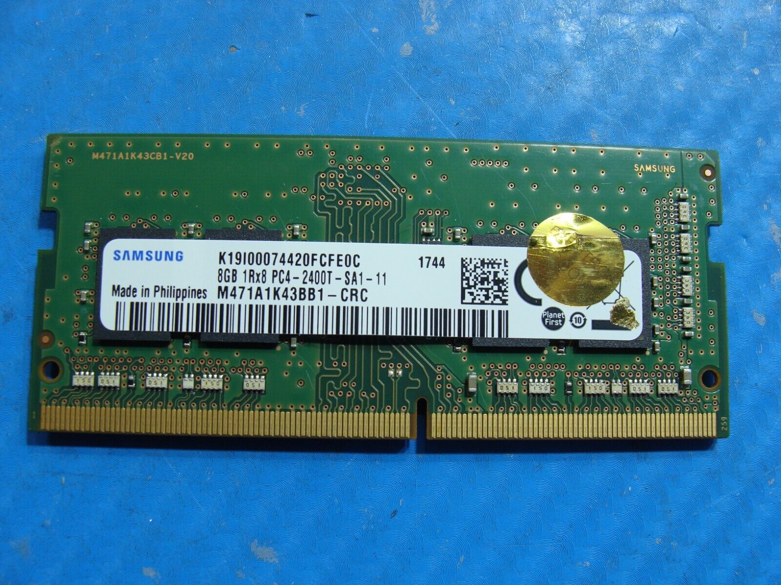 Dell 5580 Samsung 8GB 1Rx8 PC4-2400T Memory RAM SO-DIMM M471A1K43BB1-CRC
