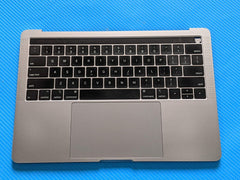 MacBook Pro A1989 13" 2018 MR9Q2LL/A Top Case Palmrest w/Battery Gray 661-10040