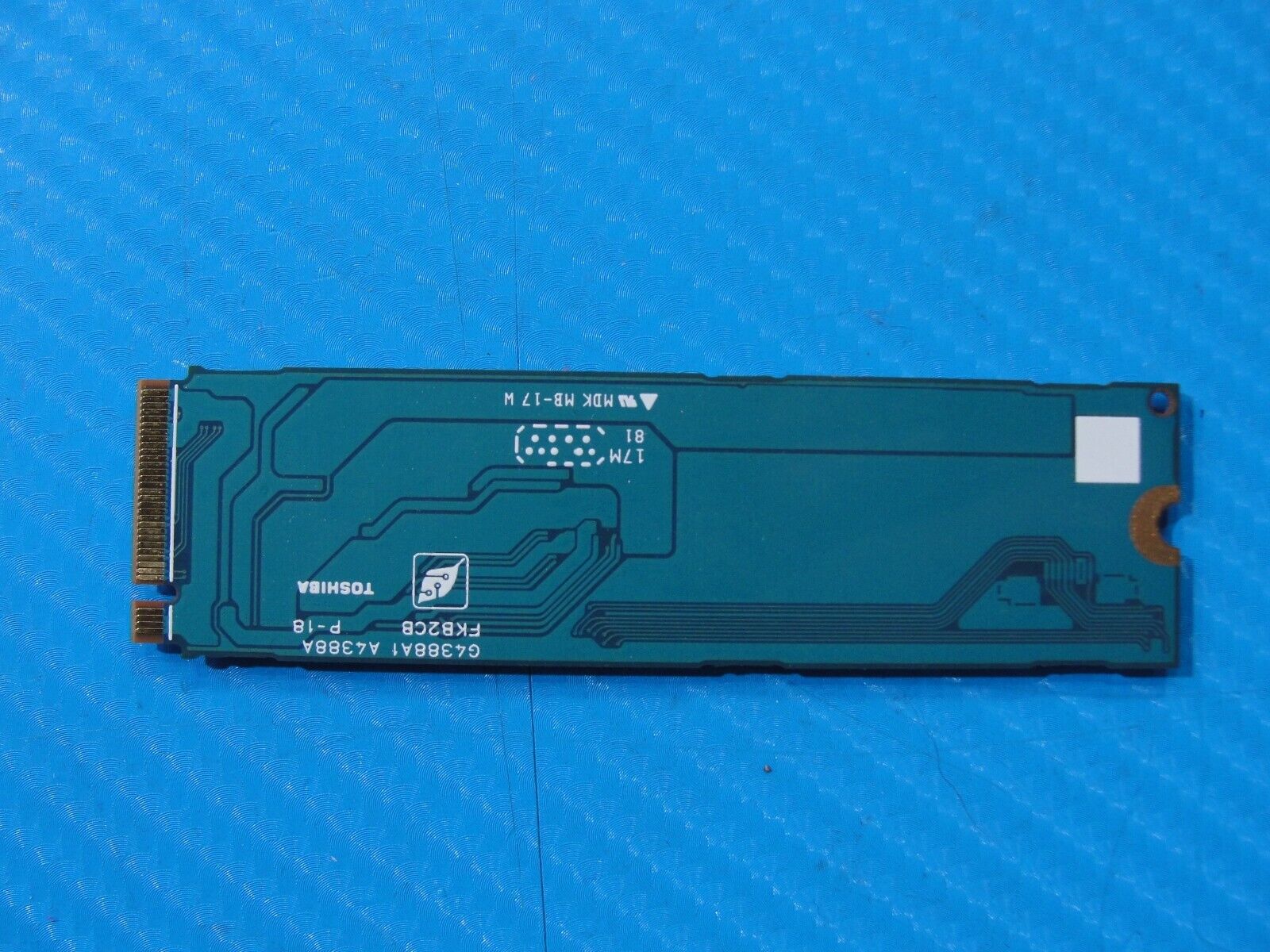 Dell 7720 Toshiba 512GB M.2 NVMe Solid State Drive KXG50ZNV512G 70KCW