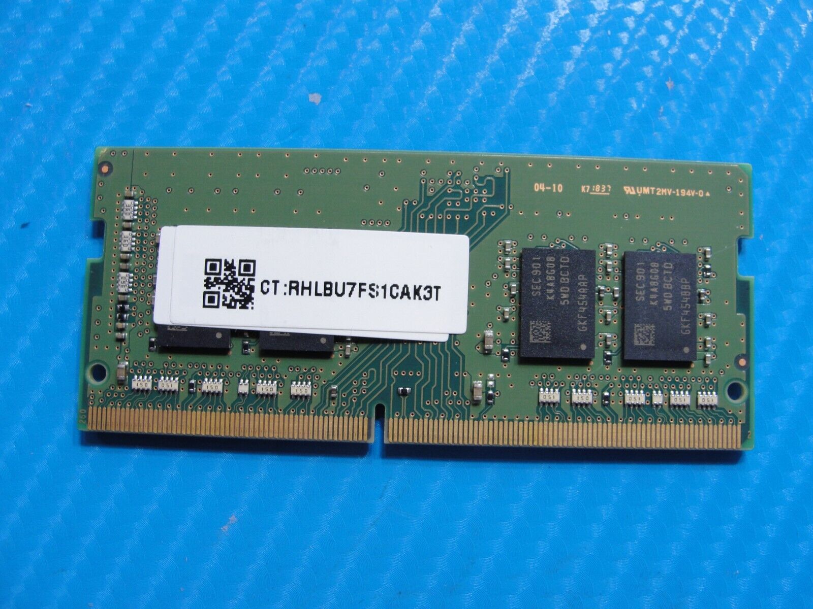 HP 15-df0043dx Samsung 8GB 1Rx8 PC4-2666V Memory RAM SO-DIMM M471A1K43DB1-CTD