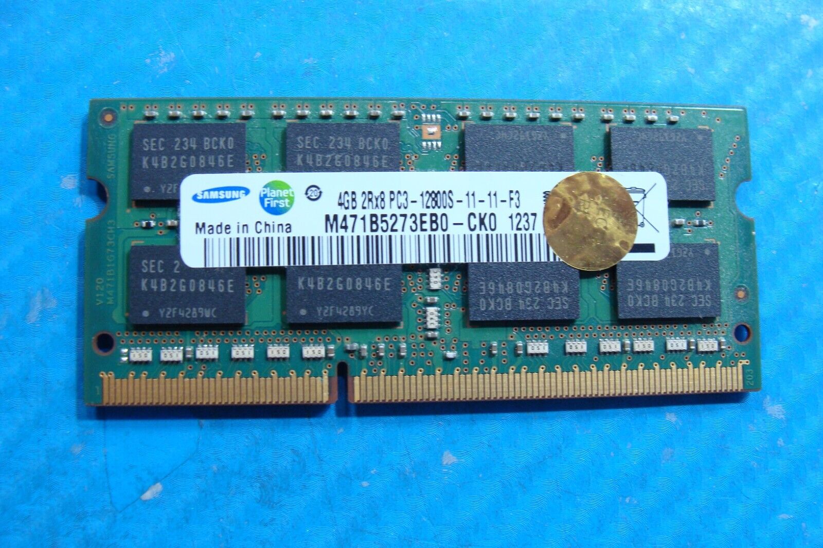 Samsung NP700Z5C Samsung 4GB 2Rx8 PC3-12800S SO-DIMM Memory RAM M471B5273EB0-CK0