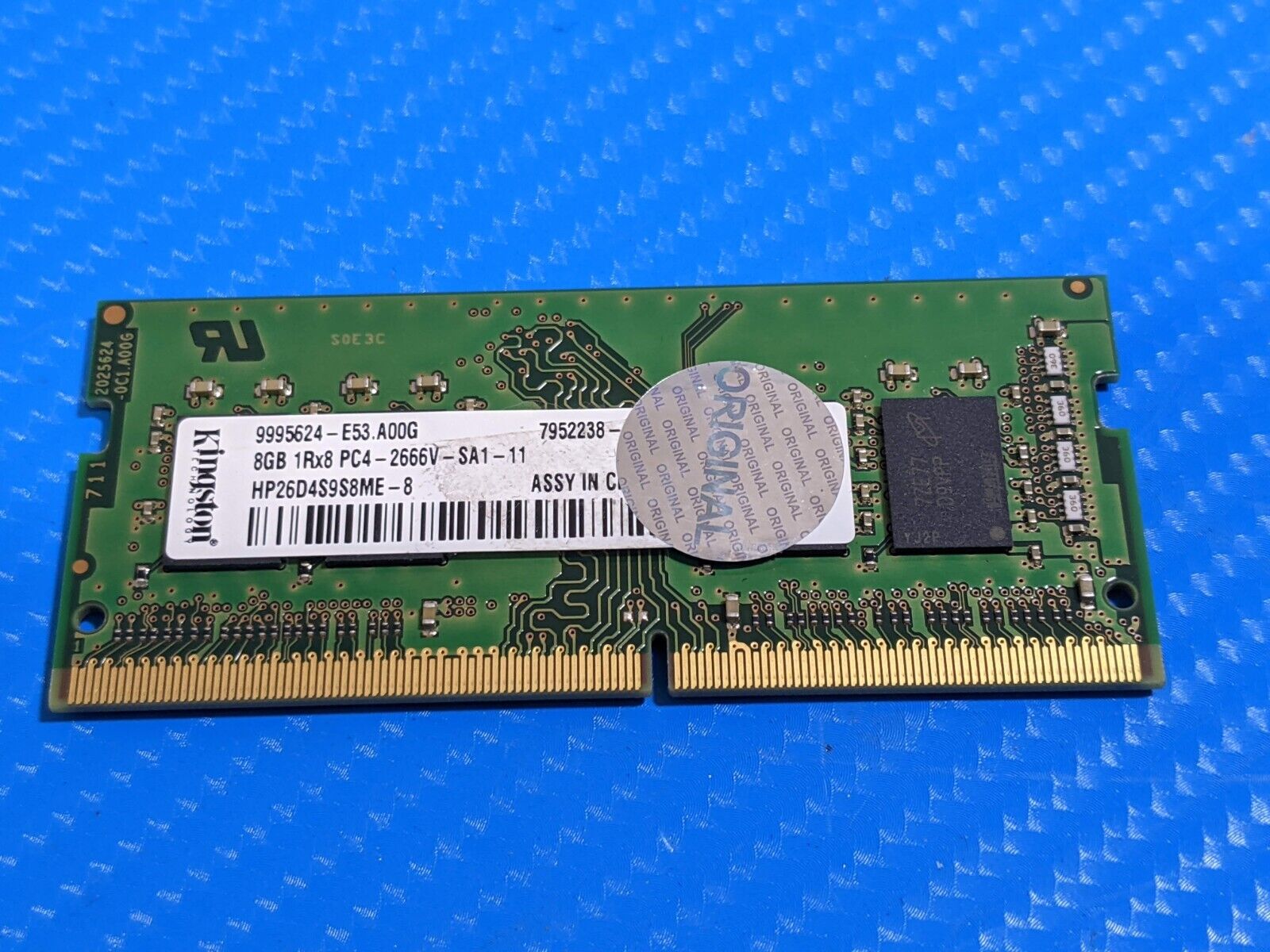 HP 450 G5 Kingston 8GB 1Rx8 PC4-2666V SO-DIMM Memory RAM HP26D4S9S8ME-8