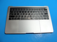 MacBook Pro A1989 2019 MV962LL/A 13" Top Case Palmrest w/Battery 661-10040 AS IS