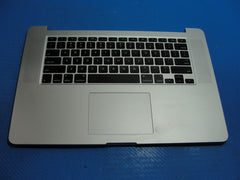 MacBook Pro 15" A1398 Mid 2015 MJLQ2LL/A Top Case Palmrest NO Battery 661-02536