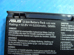 Asus N56V 15.6" Genuine Battery 10.8V 5200mAh 56Wh A32-N56