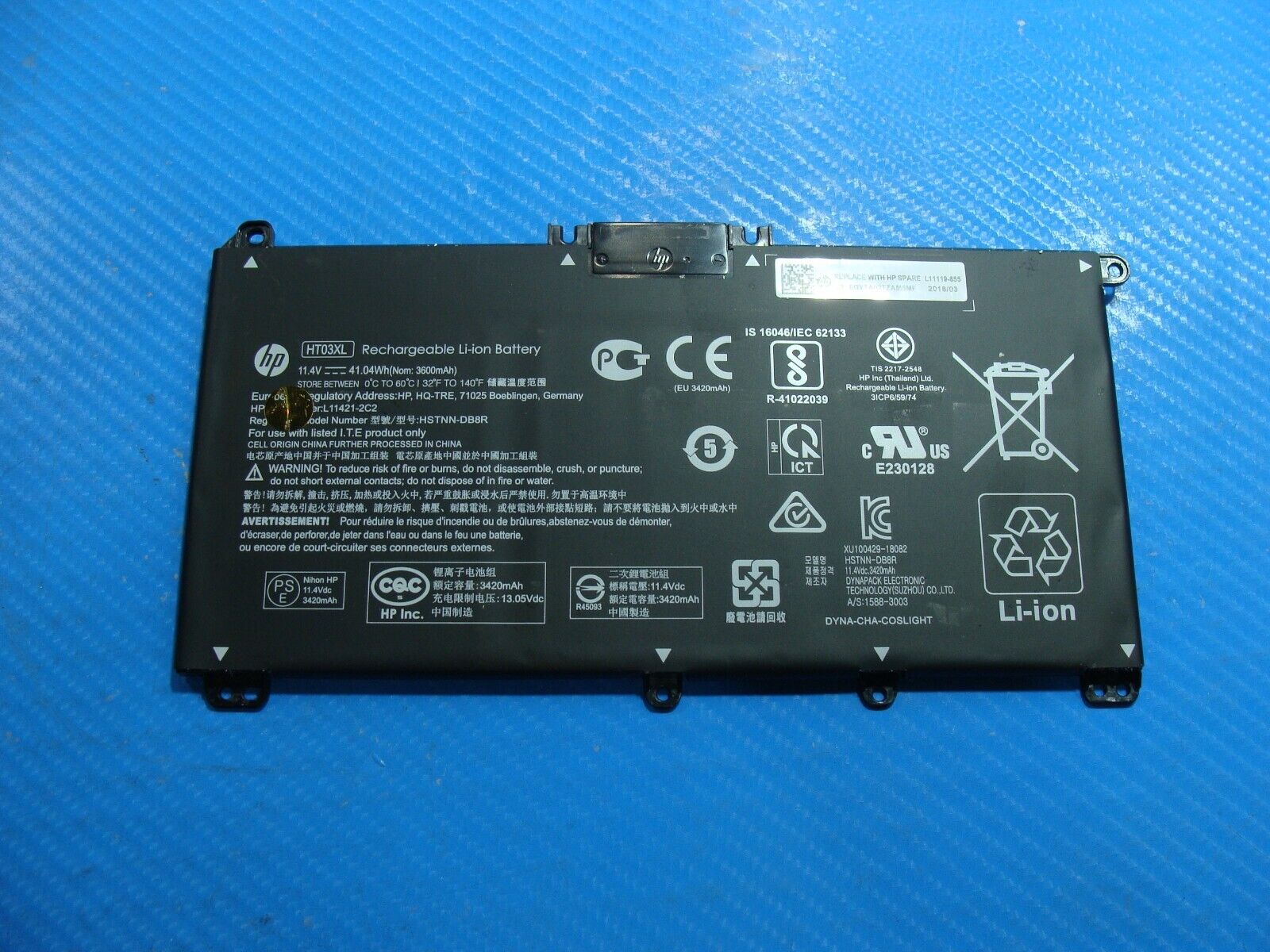 HP 15-da0012dx 15.6