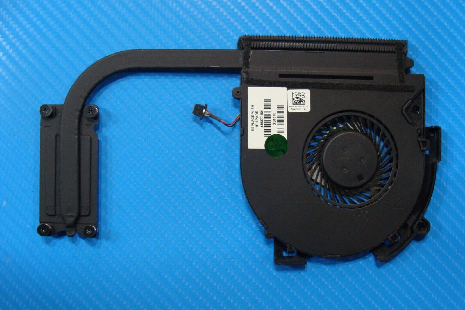 HP Envy x360 15.6” m6-aq003dx OEM Laptop CPU Cooling Fan w/Heatsink 856277-001