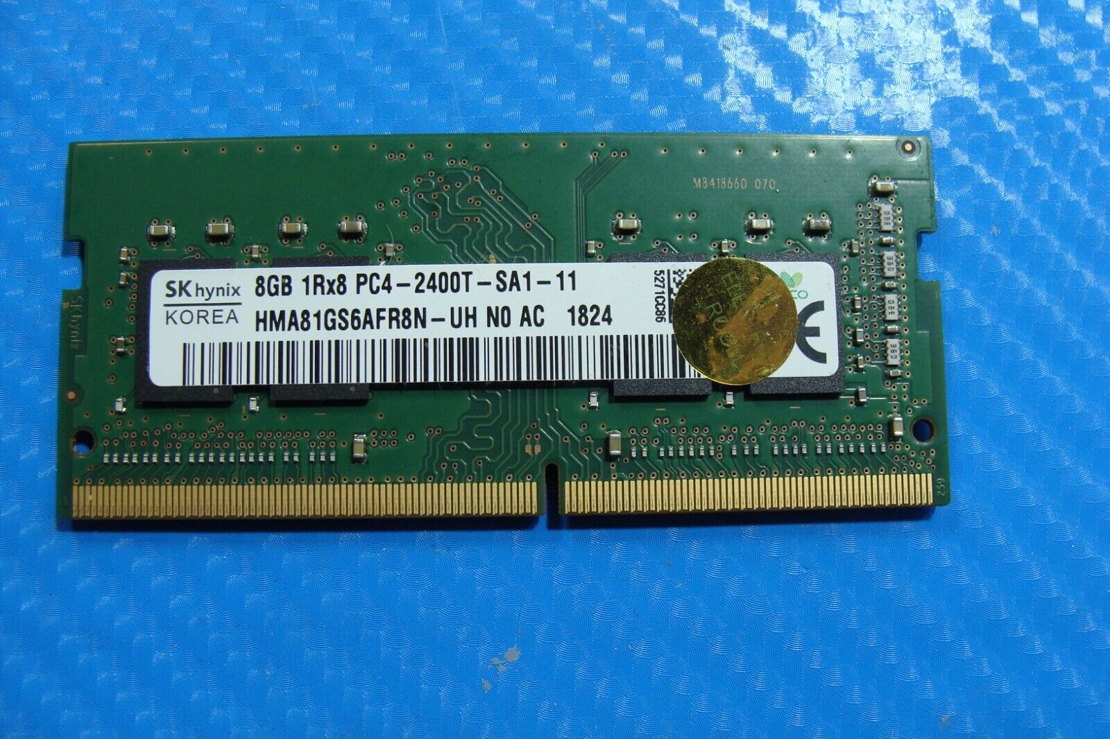 HP 15-cs0051wm SK Hynix 8GB 1Rx8 PC4-2400T Memory RAM SO-DIMM HMA81GS6AFR8N-UH