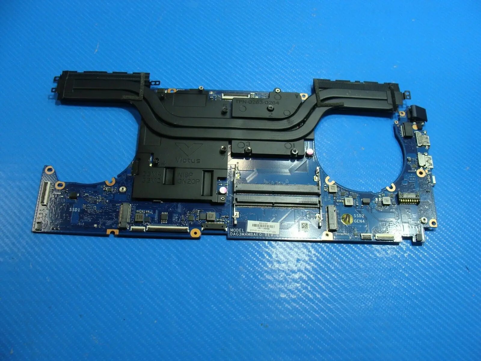 HP Victus 16.1” 16-d0013dx OEM Intel i5-11400H RTX3050 Motherboard M54821-601