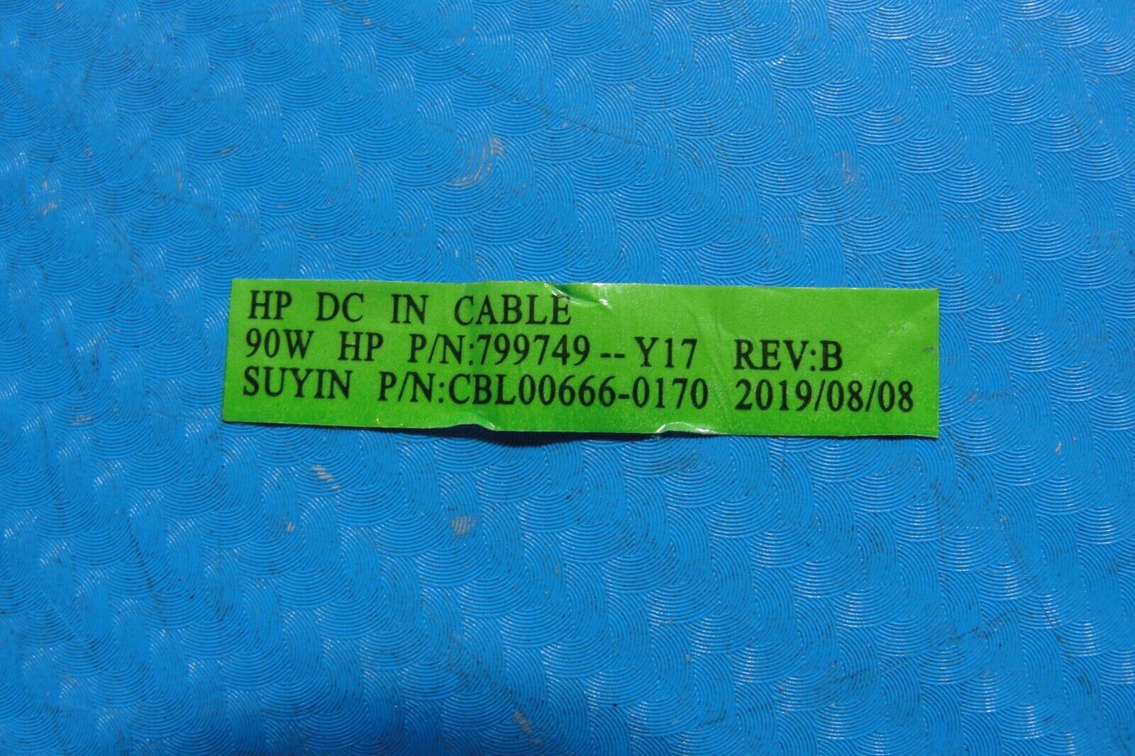 HP Envy 17.3” 17-ce1030nr Genuine Laptop DC IN Power Jack w/Cable 799749-Y17