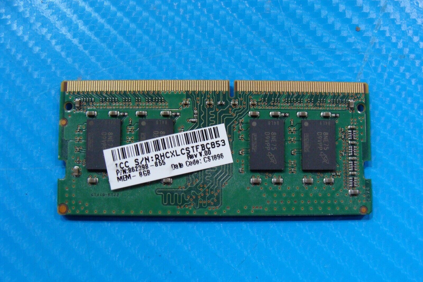 HP 17-ca0064cl Micron 8GB 1Rx8 PC4-2666V Memory RAM SO-DIMM MTA8ATF1G64HZ-2G6E1