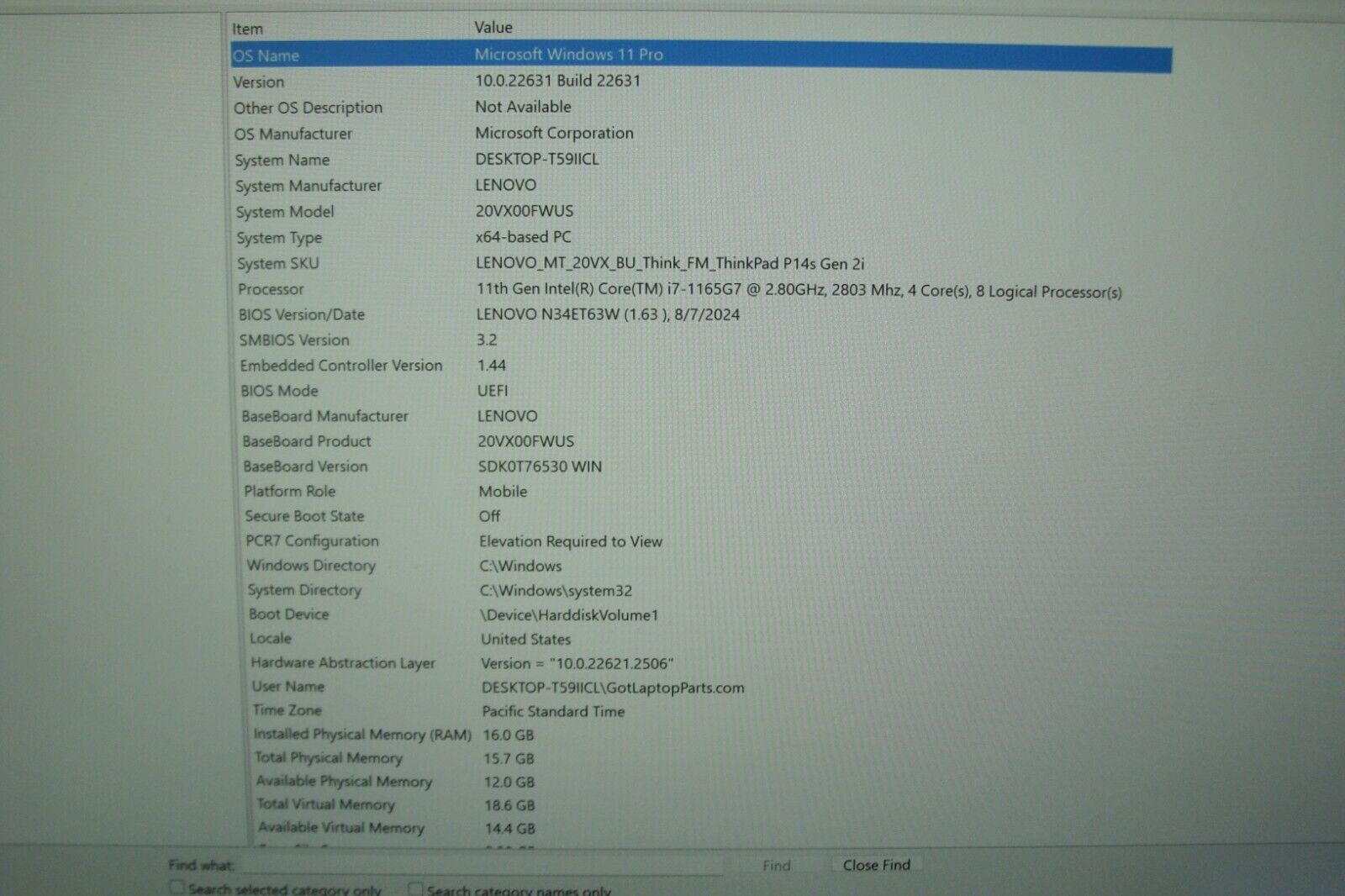 Lenovo ThinkPad P14s Gen 2 Workstation 14