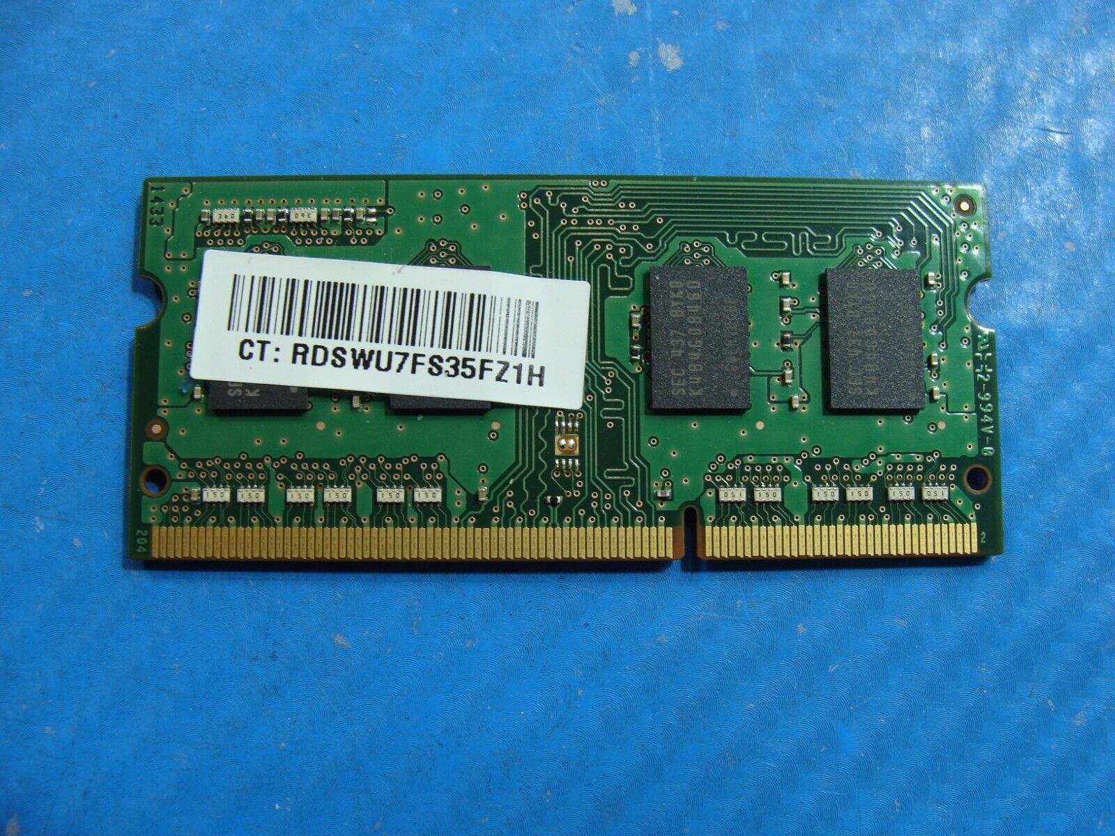 HP 13-a010dx Samsung 4GB 1Rx8 PC3L-12800S Memory RAM SO-DIMM M471B5173DB0-YK0
