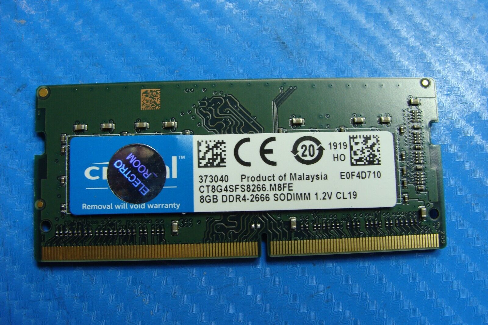 $32.99 | Dell 15 7570 Crucial 8Gb DDR4-2666 SO-DIMM Memory RAM ct8g4sfs8266.m8fe