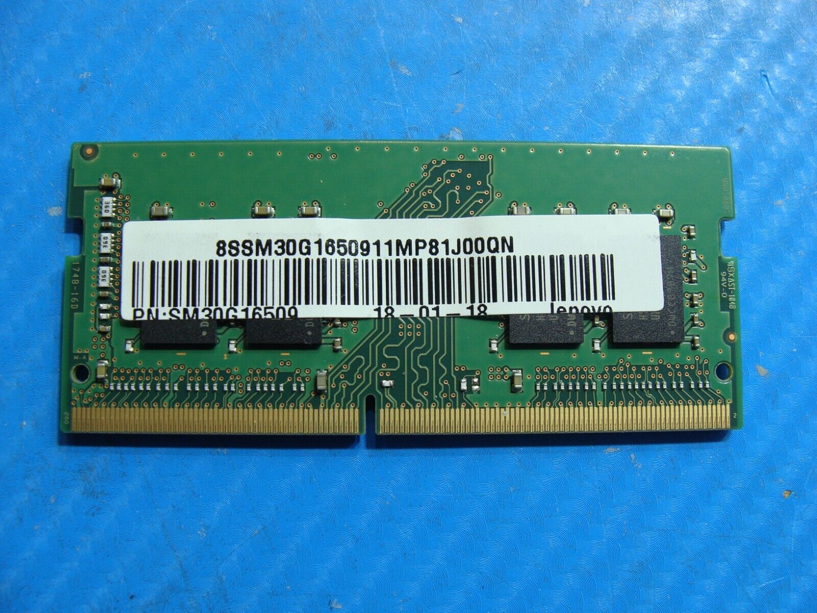 Lenovo 5-1570 SK Hynix 8GB 1Rx8 PC4-2400T Memory RAM SO-DIMM HMA81GS6AFR8N-UH