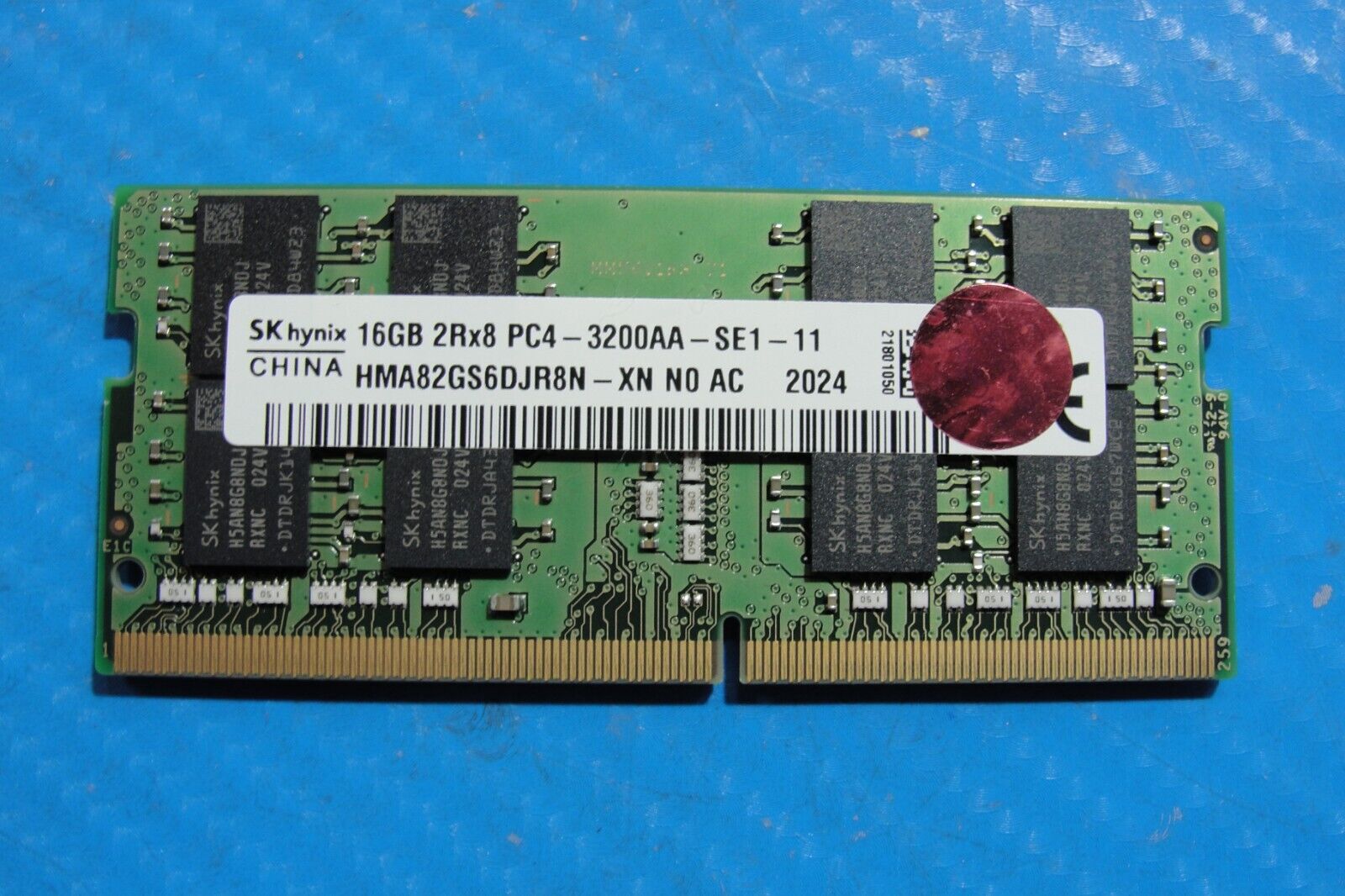 Dell 5410 SK Hynix 16GB 2Rx8 PC4-3200AA Memory RAM SO-DIMM HMA82GS6DJR8N-XN