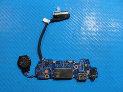 Dell Inspiron 14 7425 2-in-1 14" IO USB SD Card Audio Jack Board w/Cable F1RDX