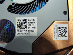 Dell Latitude 5510 15.6" Genuine Laptop CPU Cooling Fan w/Heatsink 7W13Y 6T7HN