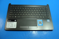 HP 14” 14-cf0013dx Genuine Laptop Palmrest w/TouchPad Keyboard 6070B1306601