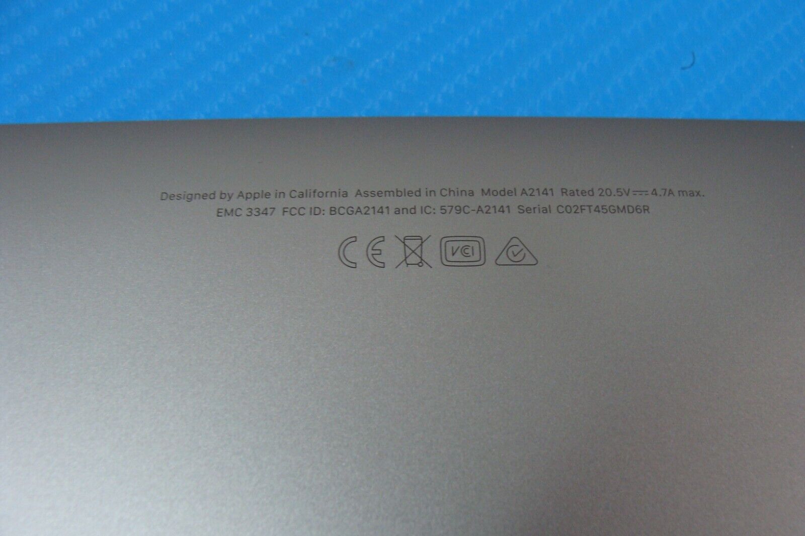 MacBook Pro A2141 16