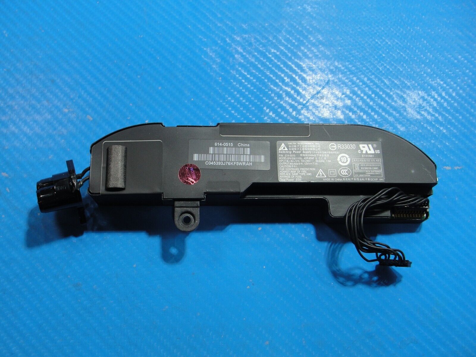 Mac Mini A1347 Late 2014 MGEM2LL 85W Power Supply ADP-85AF U 614-0515 661-01722