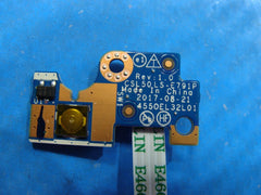 HP 15.6” 15-bs234wm Genuine Laptop Power Button Board w/Cable LS-E791P