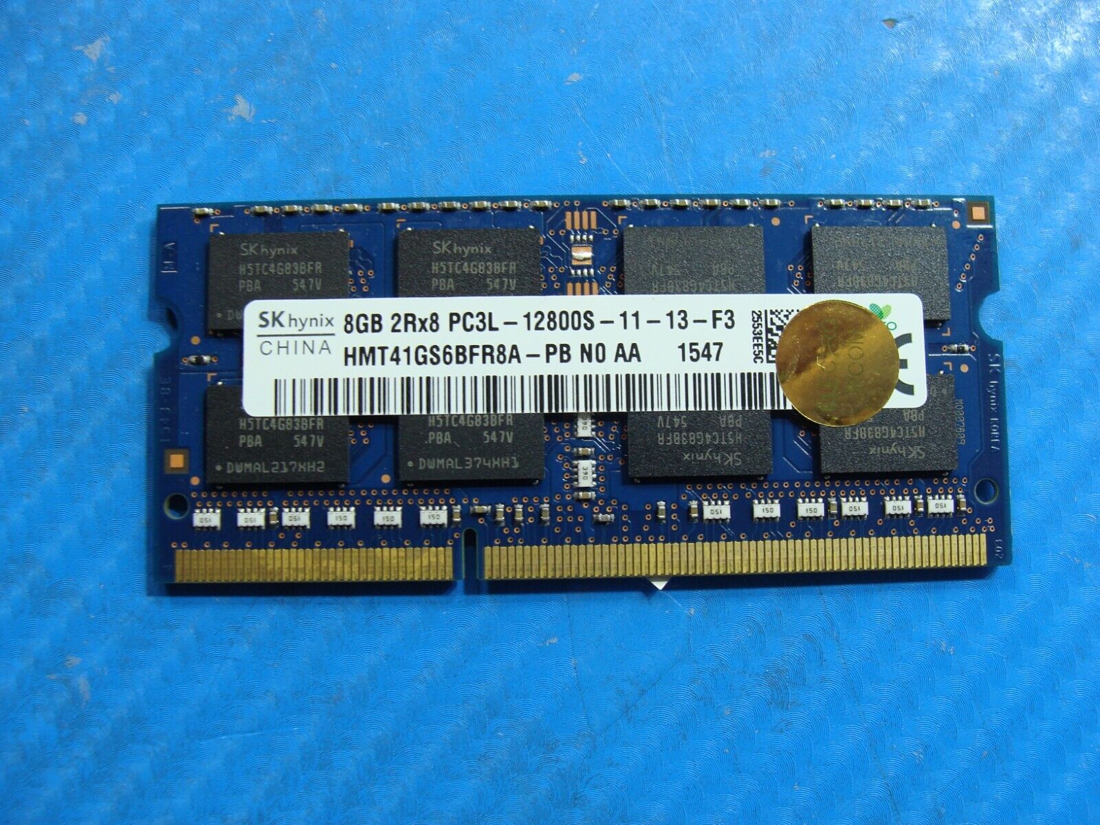 HP 15-ab293cl SK Hynix 8GB 2Rx8 PC3L-12800S Memory RAM SO-DIMM HMT41GS6BFR8A-PB