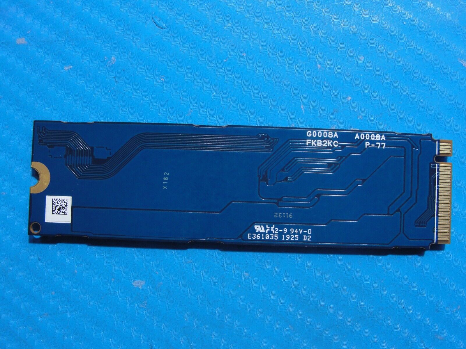 Dell 7540 Toshiba 512GB NVMe M.2 SSD Solid State Drive KXG60PNV512G N63HY