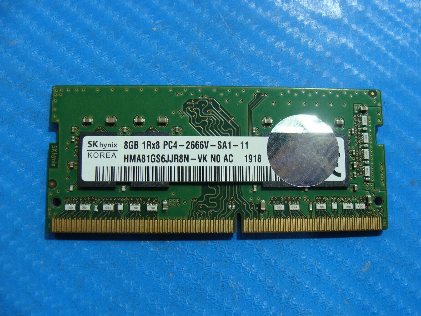 Dell 7540 SK Hynix 8GB 1Rx8 PC4-2666V Memory RAM SO-DIMM HMA81GS6JJR8N-VK