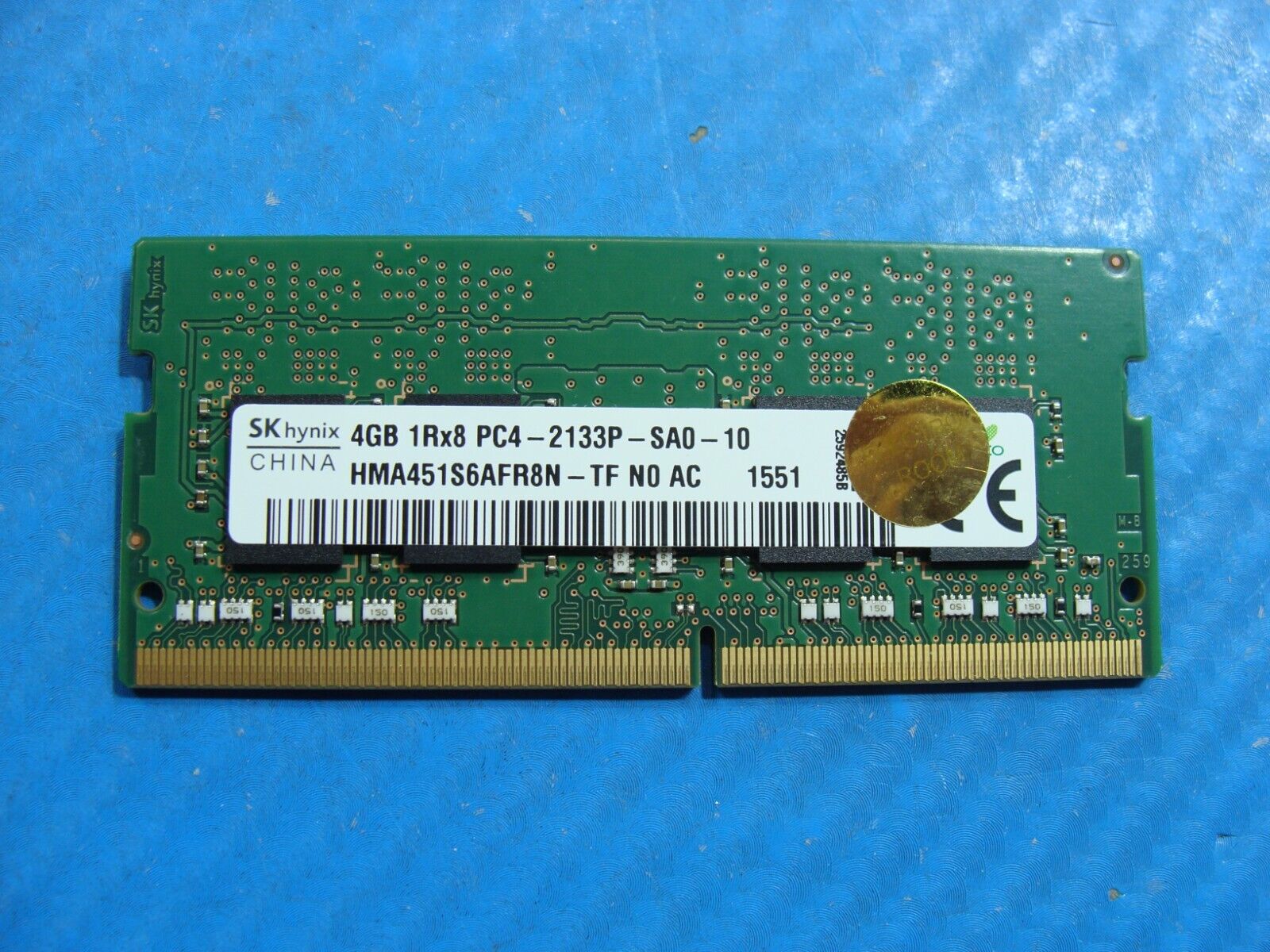 Dell 15 5568 SK Hynix 4GB 1Rx8 PC4-2133P SO-DIMM Memory RAM HMA451S6AFR8N-TF