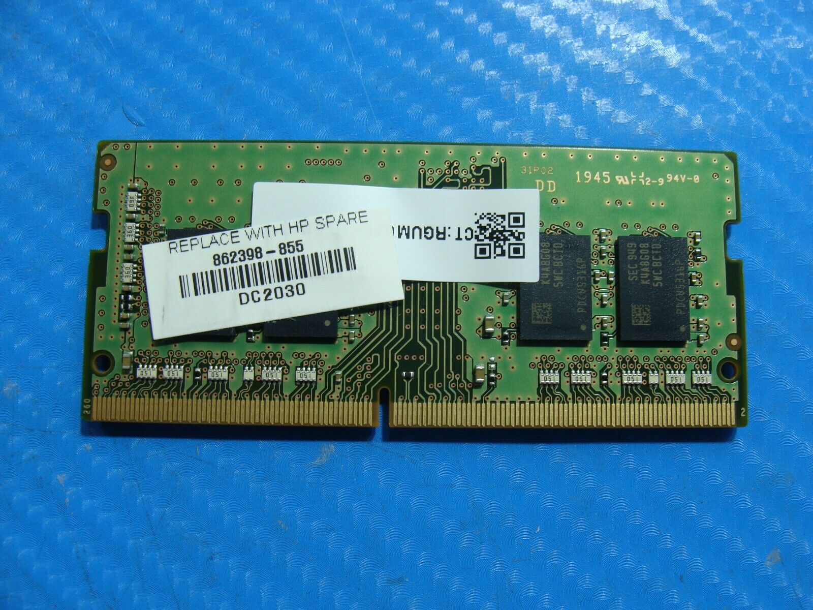 HP 15z-cw100 Samsung 8GB 1Rx8 PC4-2666V Memory RAM SO-DIMM M471A1K43CB1-CTD