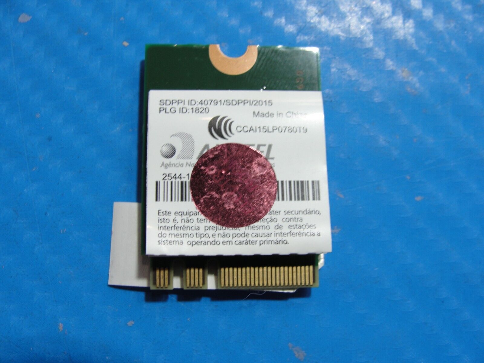 LG 15.6” 15U480-GP56ML Genuine Laptop Wireless WiFi Card QCNFA344A EAT62873302