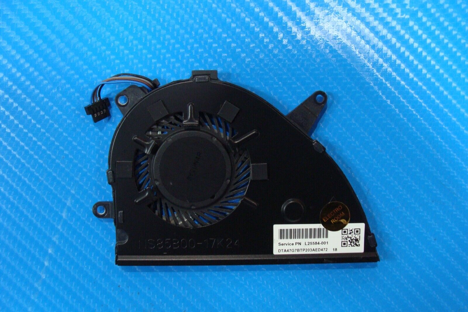 HP Pavilion 15.6” 15-cs1063cl Genuine CPU Cooling Fan L25584-001 47G7BTP203