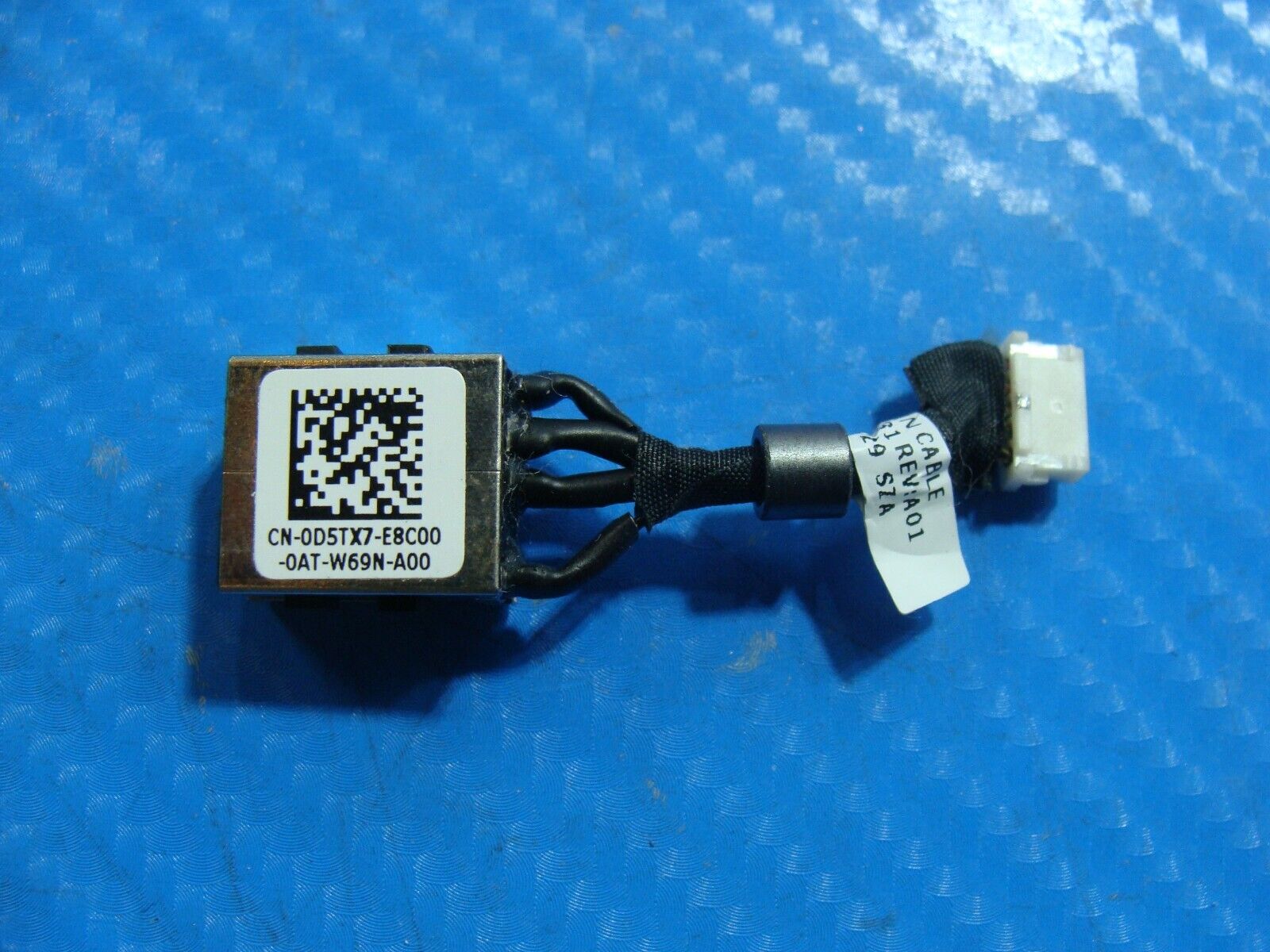 Dell Latitude 13.4” 5310 Genuine DC IN Power Jack w/Cable D5TX7 450.0G308.0031