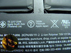 MacBook Air A1466 13" Mid 2012 MD231LL/A Battery 7.6V 54.4Whr 7150mAh 661-6639