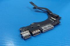 MacBook Pro A1502 13" Mid 2014 MGX72LL/A I/O Board Right w/Cables 661-8155