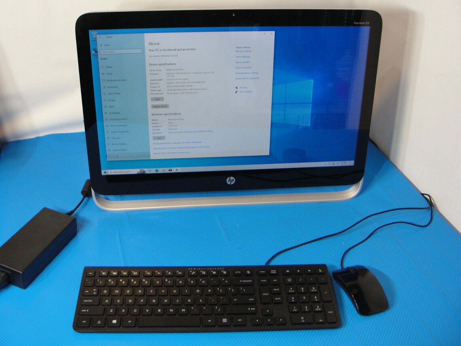 HP Pavilion 23-p110z AIO 23