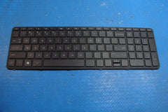 HP 15.6” 15-f387wm Genuine Laptop US Keyboard Black 708168-001