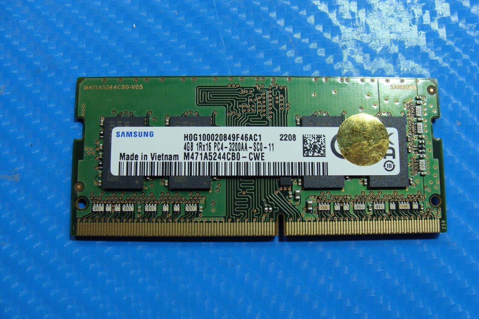 HP 15-ey0013dx Samsung 4GB PC4-3200AA Memory RAM SO-DIMM M471A5244CB0-CWE