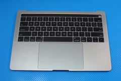 MacBook Pro A1706 2016 MLH12LL/A 13" OEM Top Case w/Battery Space Gray 661-05333