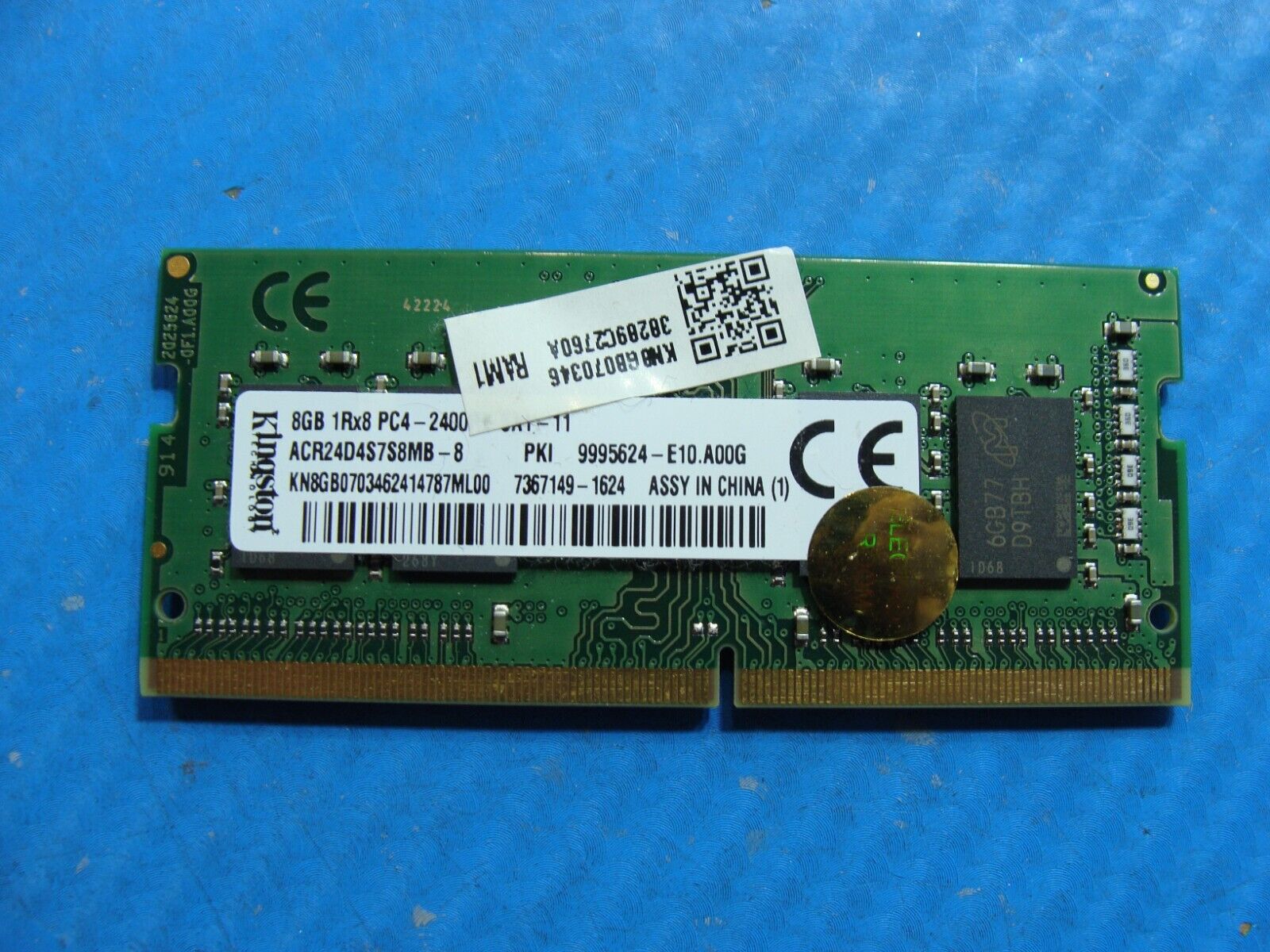 Acer E5-575G Kingston 8GB 1Rx8 PC4-2400R Memory RAM SO-DIMM ACR24D4S7S8MB-8