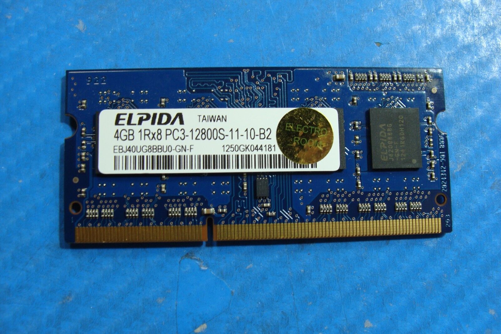 HP 14-b Series Elpida 4GB 1Rx8 PC3-12800S SO-DIMM Memory RAM EBJ40UG8BBU0-GN-F