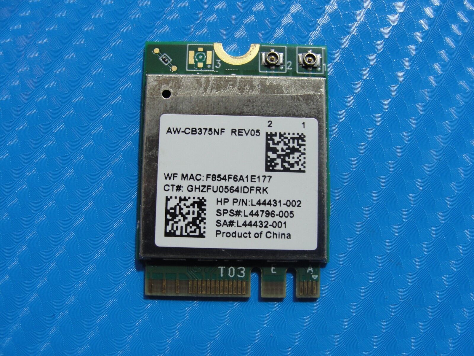 HP 17.3” 17-cp2033dx Genuine Laptop Wireless WiFi Card RTL8822CE L44431-002