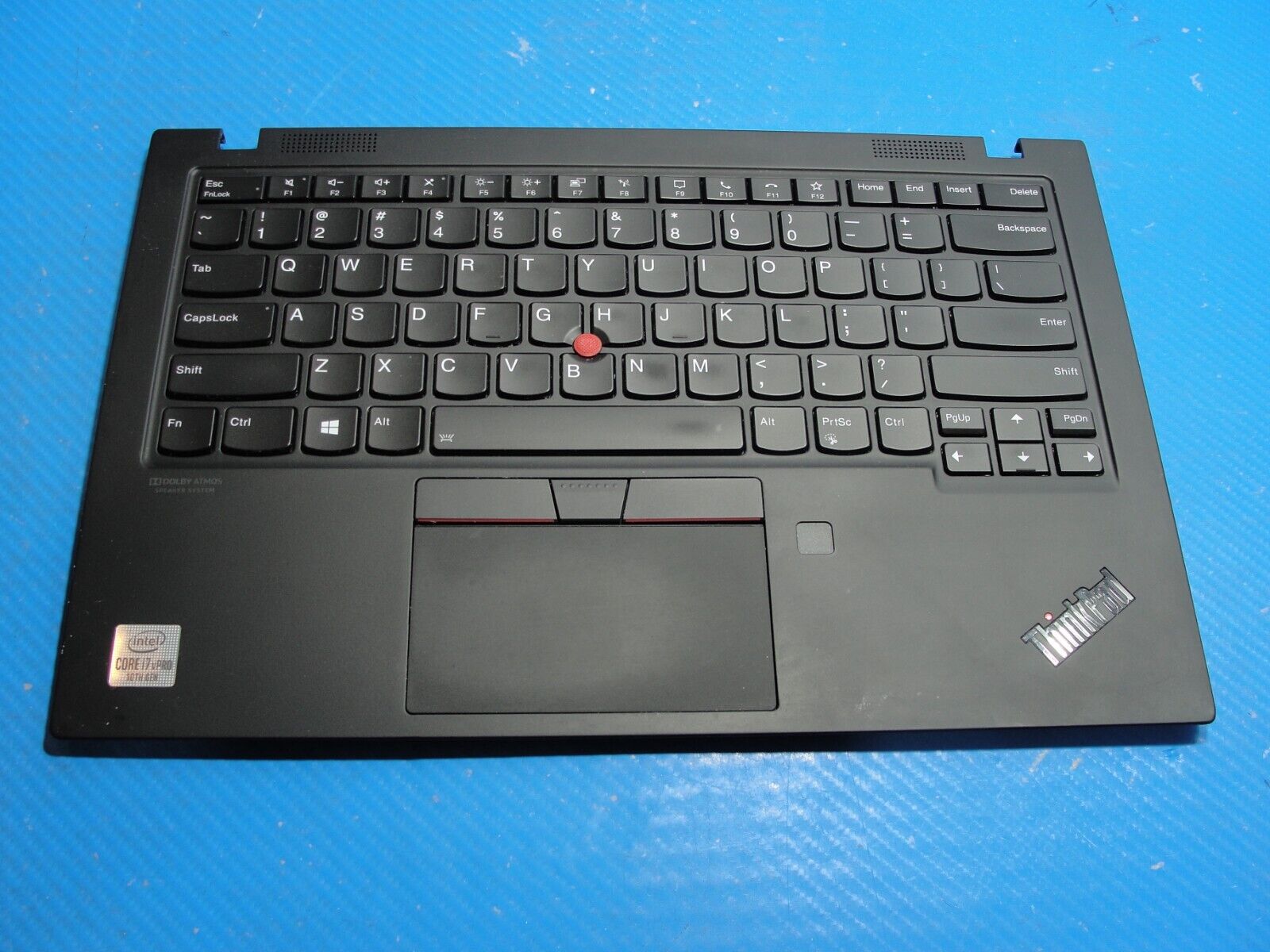 Lenovo ThinkPad 14” X1 Carbon Gen 8 Palmrest w/TouchPad BL Keyboard AM1A1000100