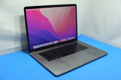 Apple MacBook Pro 15" 2019 A1990 i7-9 16GB 256GB SSD PRO 555X 4GB OS Monterey