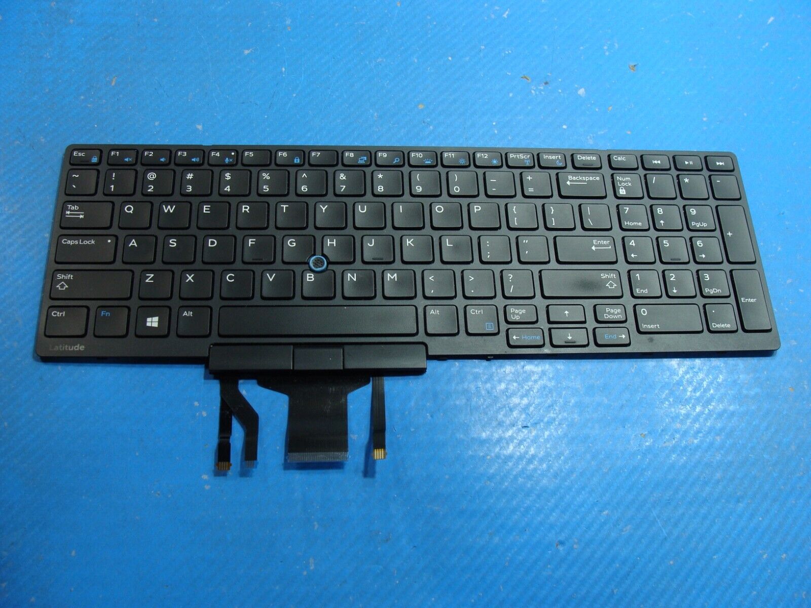 Dell Latitude 15.6” 5580 Genuine Laptop US Backlit Keyboard 383D7 PK1313M4B00