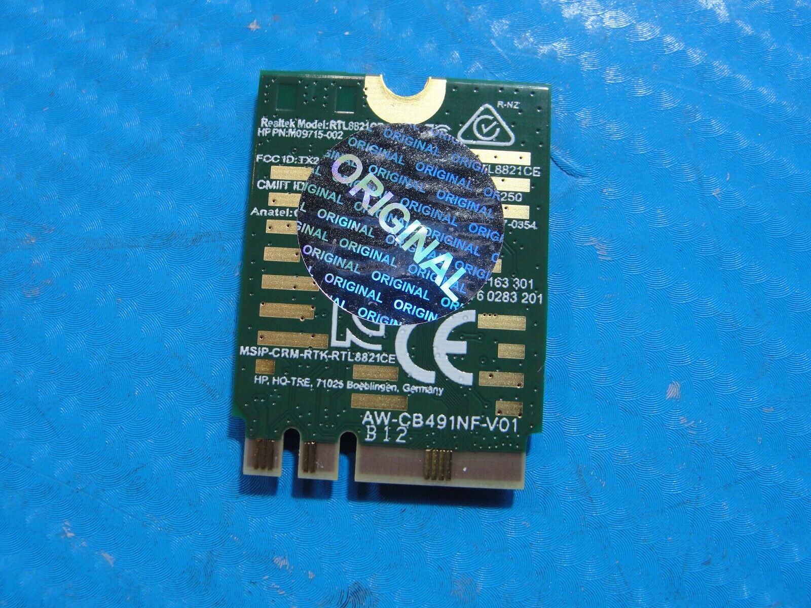 HP 14” 14-cf2112wm OEM Wireless WiFi Card RTL8821CE M09715-002 M09719-001