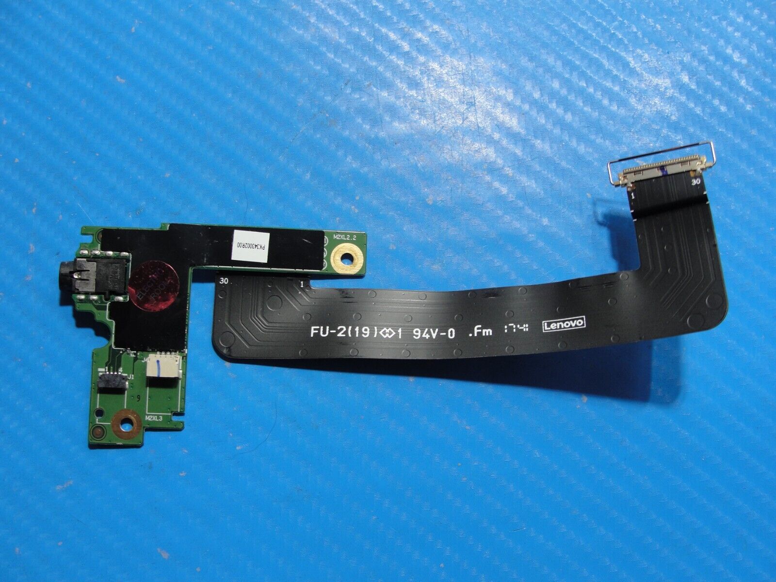 Lenovo ThinkPad 14” X1 Carbon 5th Gen Audio Port Board/Cable PK343002R00 00HW560