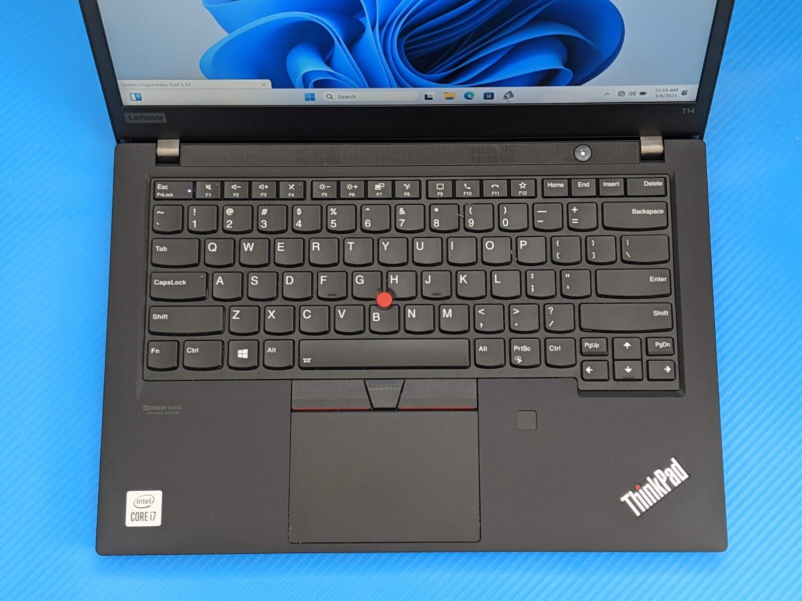 Lenovo ThinkPad T14 Gen 1 Intel i7-10510U 1.8Ghz 32GB 512GB SSD 90%BTRY +Charger