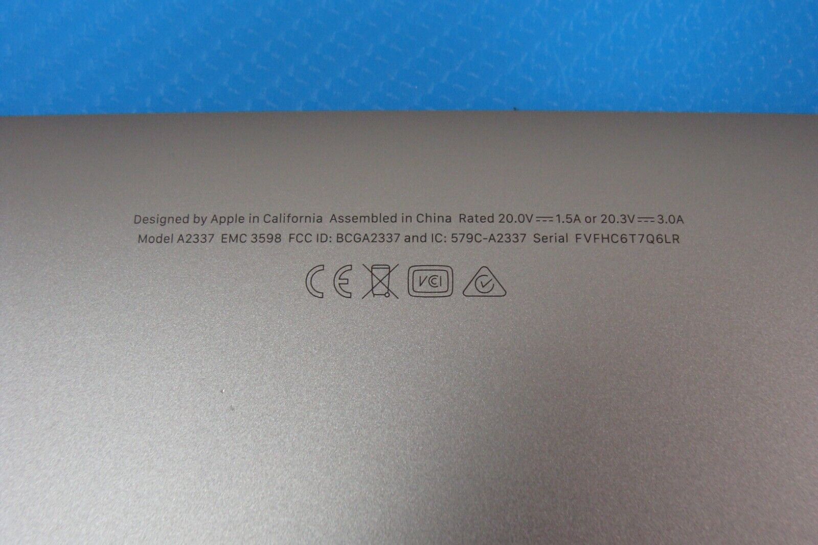 MacBook Air M1 A2337 13